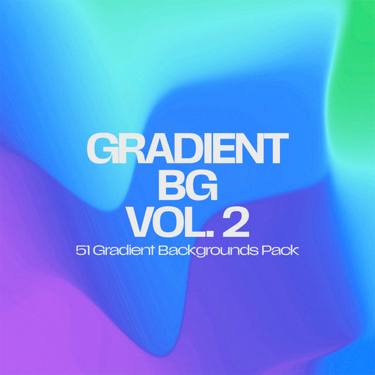 51 Gradient Backgrounds Pack