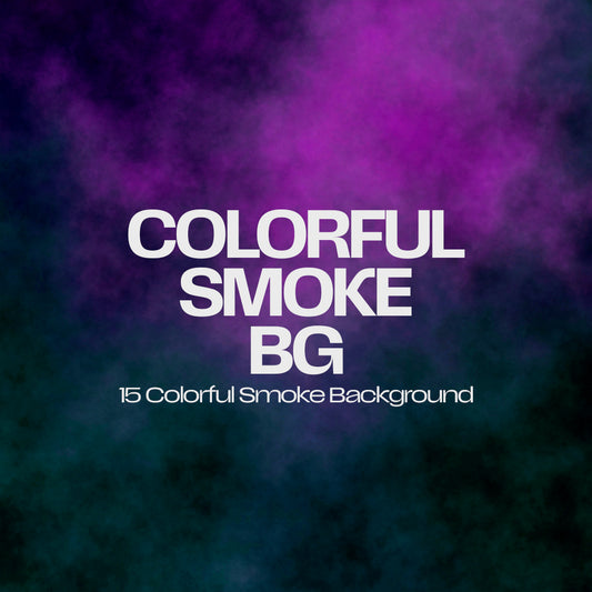 15 Colorful Smoke Background