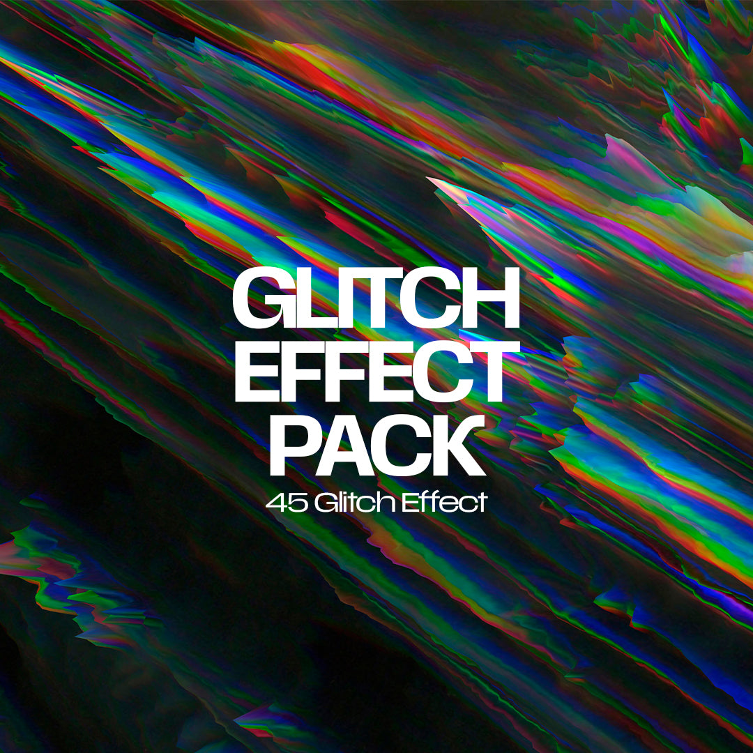 45 Glitch Effect Pack