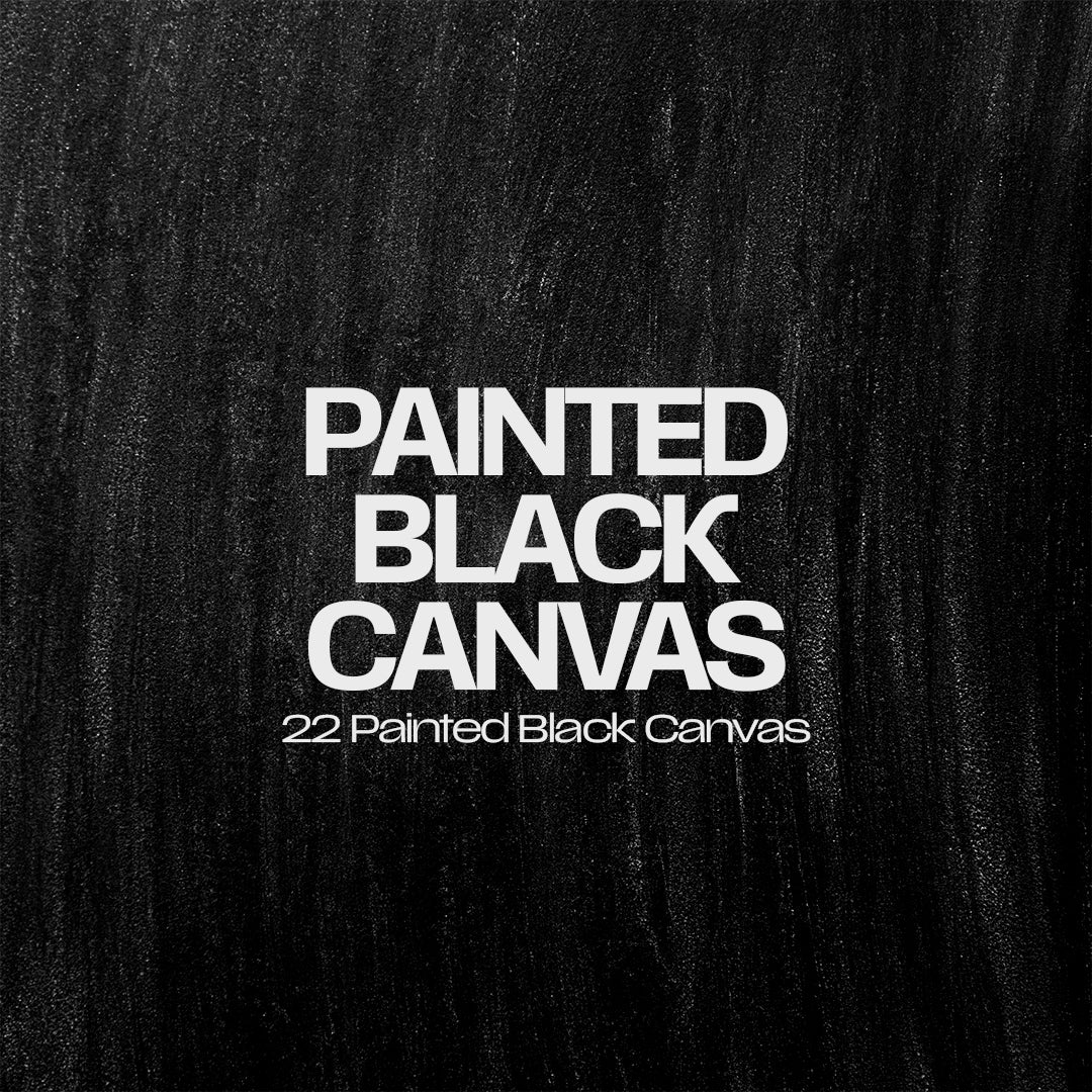 22 Painted Black Canvas Background Pack Vol. 2