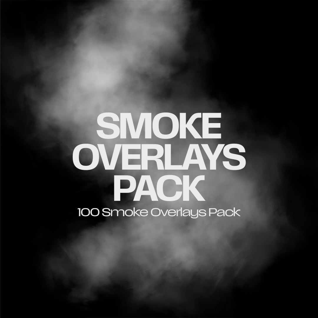 100 Smoke Overlays Pack