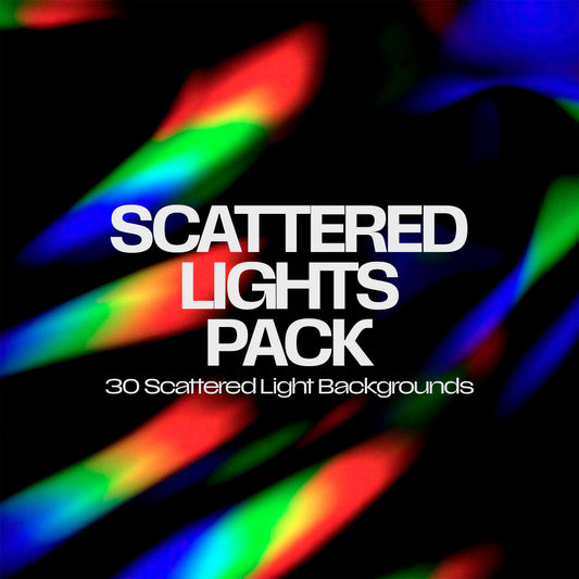 30 Scattered Lights Background Pack